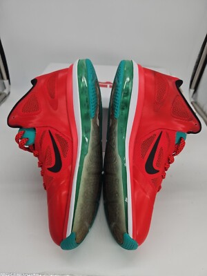 Nike LeBron IX 9 Low LIVERPOOL ACTION RED/BLACK 2012 SIZE 9.5