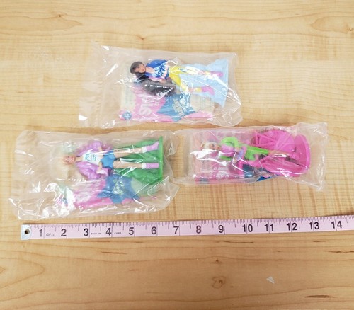 McDonald's Barbie Happy Meal Toys Barbie and Friends Set of 8 Vintage 1994 Lot A - Picture 11 of 11