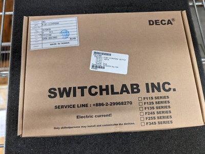 New, Deca, F13S1-1210NFS000, 16mm Panel Mount Push-Button - Lot of 20pcs