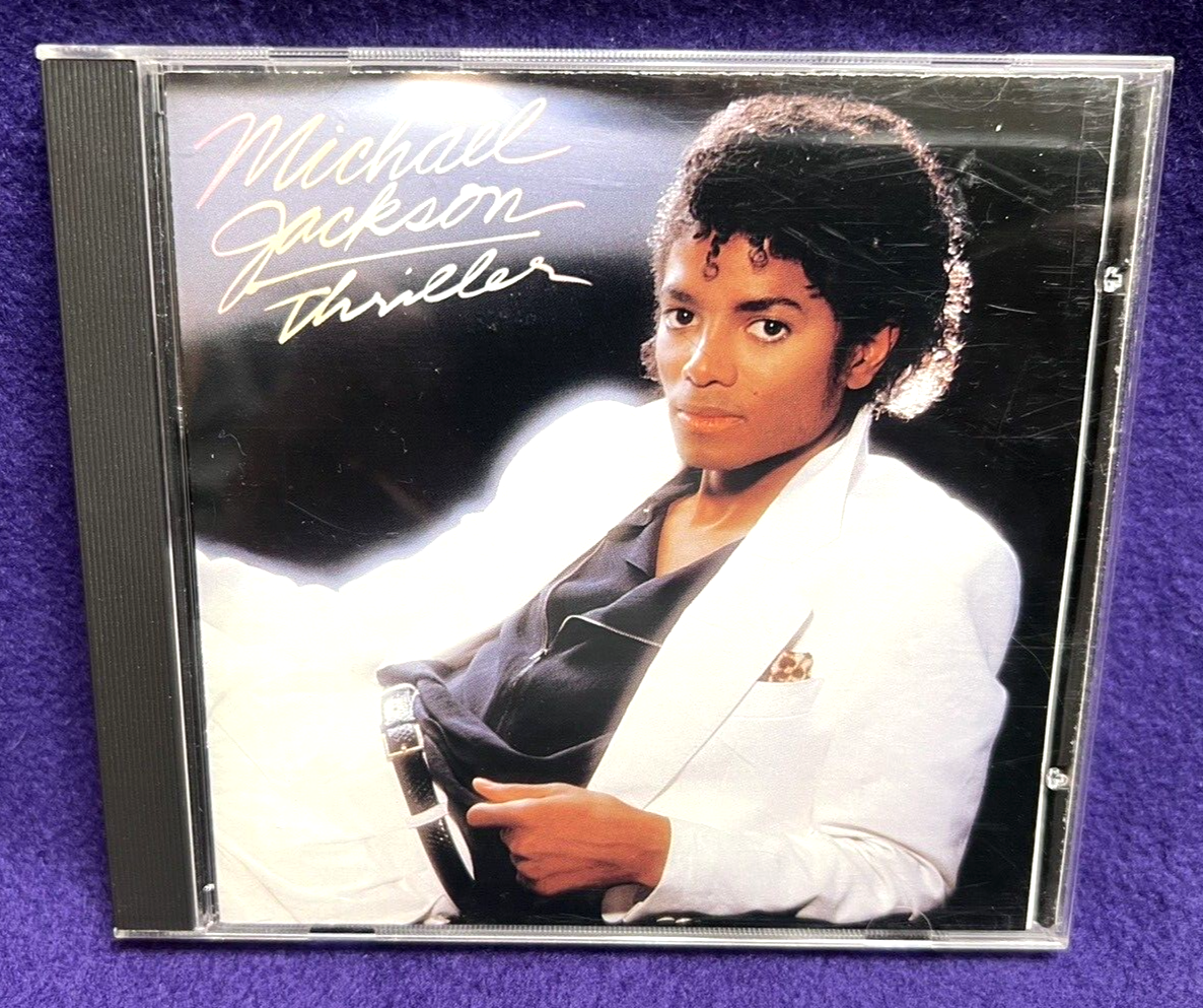 Epic 1983 Michael Jackson Thriller CD Album MJJ EK 38112 Audio