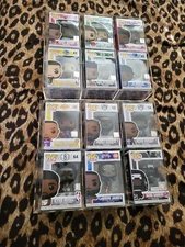 NBA funko pop Lot Plastic Display Case Included 