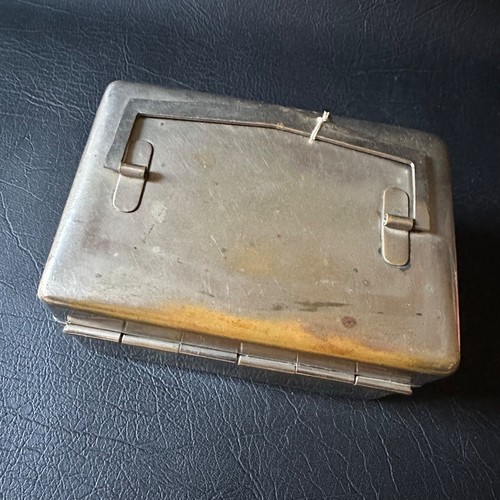 VINTAGE "PHONIX" DIN VIENA MONEY BOX LOCK BOX MADE IN ENGLAND WORKING w/ KEY - Picture 4 of 12