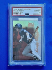 1996 Select Certified Mirror Red Craig Biggio Pop 1 #33 PSA 10 Gem Mint Astros