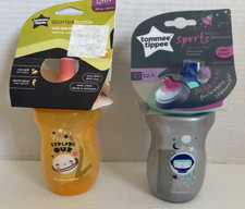  2 Tommee Tippee 10 oz Water Bottle Sippee Cups 12m  NEW 