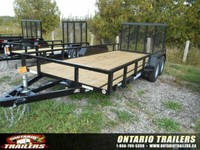 2021 SURE-TRAC 7’X16' TUBE TOP TRAILER