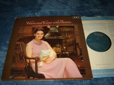 Warm and Tender with Patricia Cahill LP Rex 1969 UK with Decca blue inner sleeve