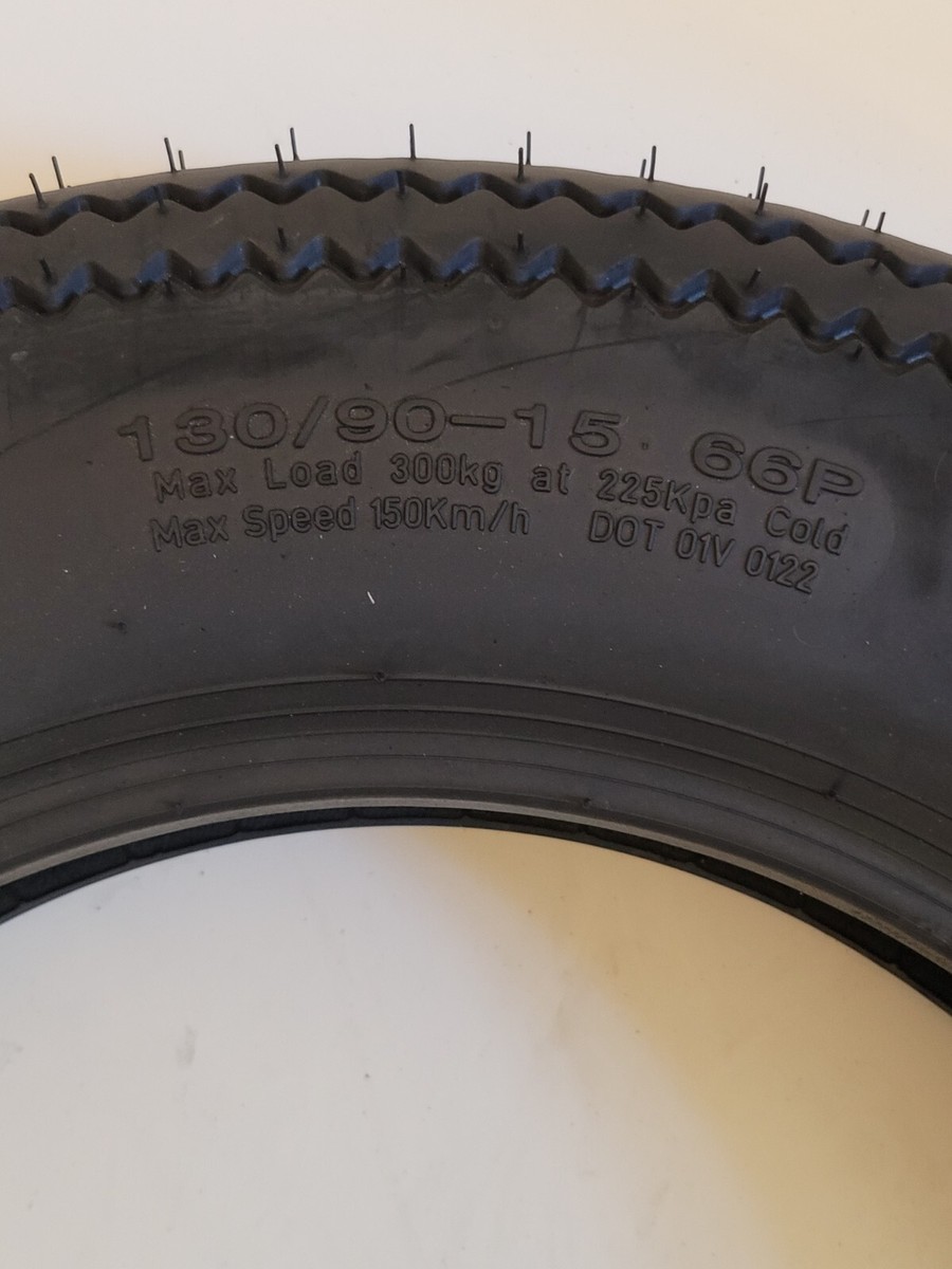 Twinside Cycles Vintage Sawtooth Motorcycle Tire 5.00-15 130/90-15