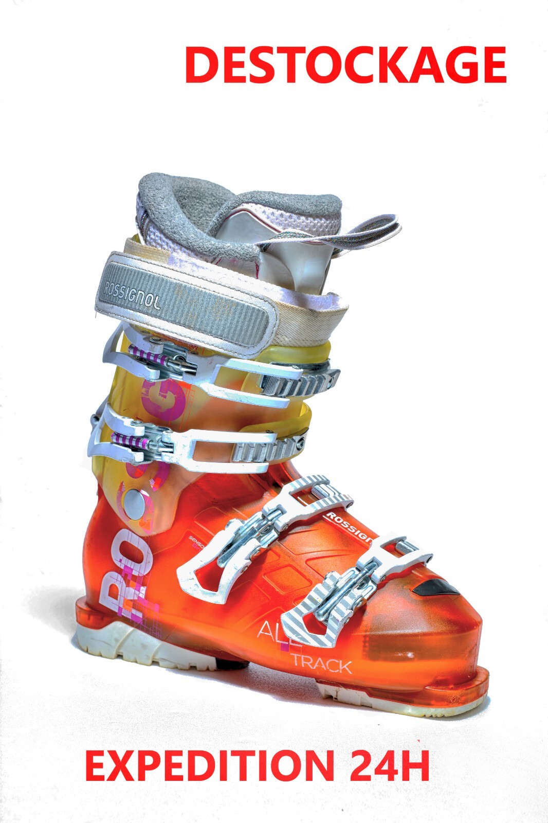 Scarpe Da Sci Usato Rossignol All _ Track " Taglia: 35 = Mondopoint: foto 4