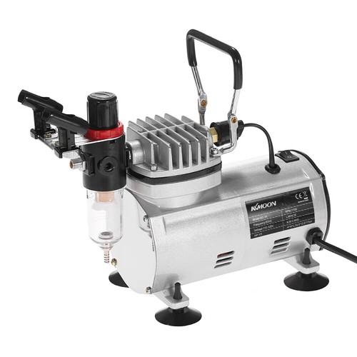 Air Compressor Paint Paint Gun Air Brush Set Sandblaster with Cleaning Brush - Picture 4 of 15