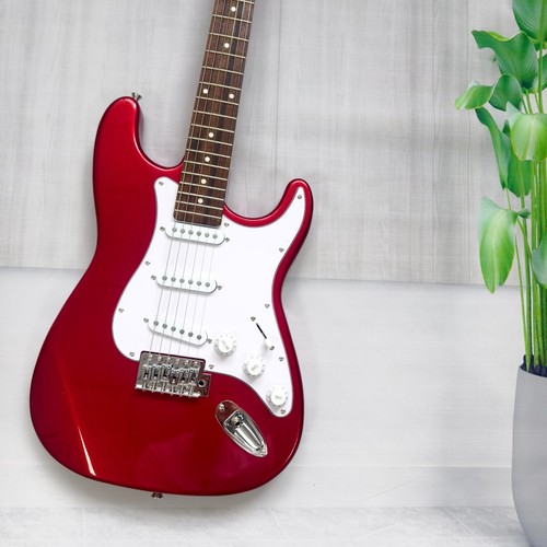 Chitarra Elettrica ST Solid Body Red Burst - 6 Corde - Pickup SSS - Manico Acero - Nuova