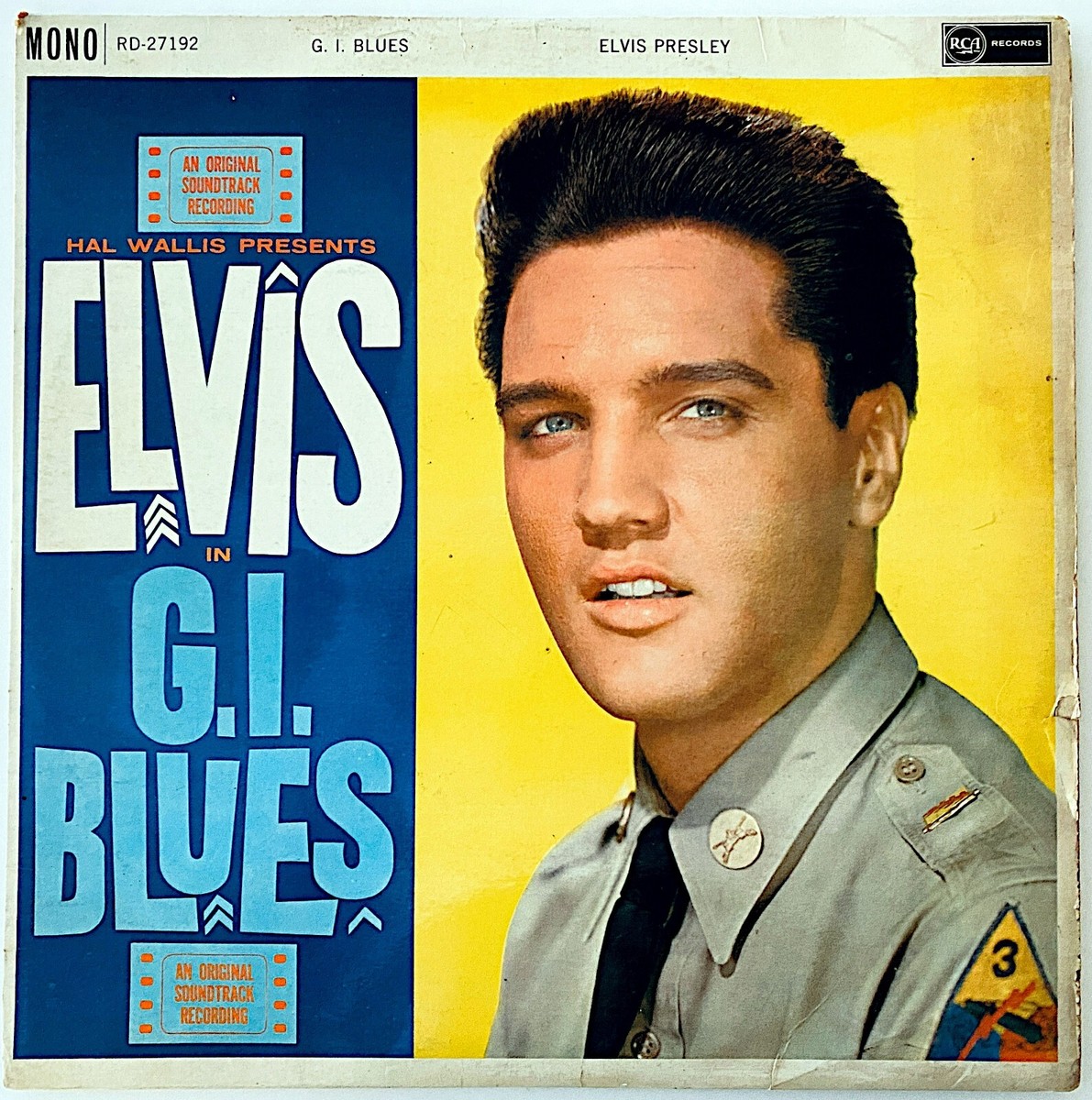 Elvis Presley G.I. Blues UK(英)盤LP Mono深溝 ELVIS PRESLEY - G.I. BLUES - 1960 UK RELEASE - VINYL, ALBUM
