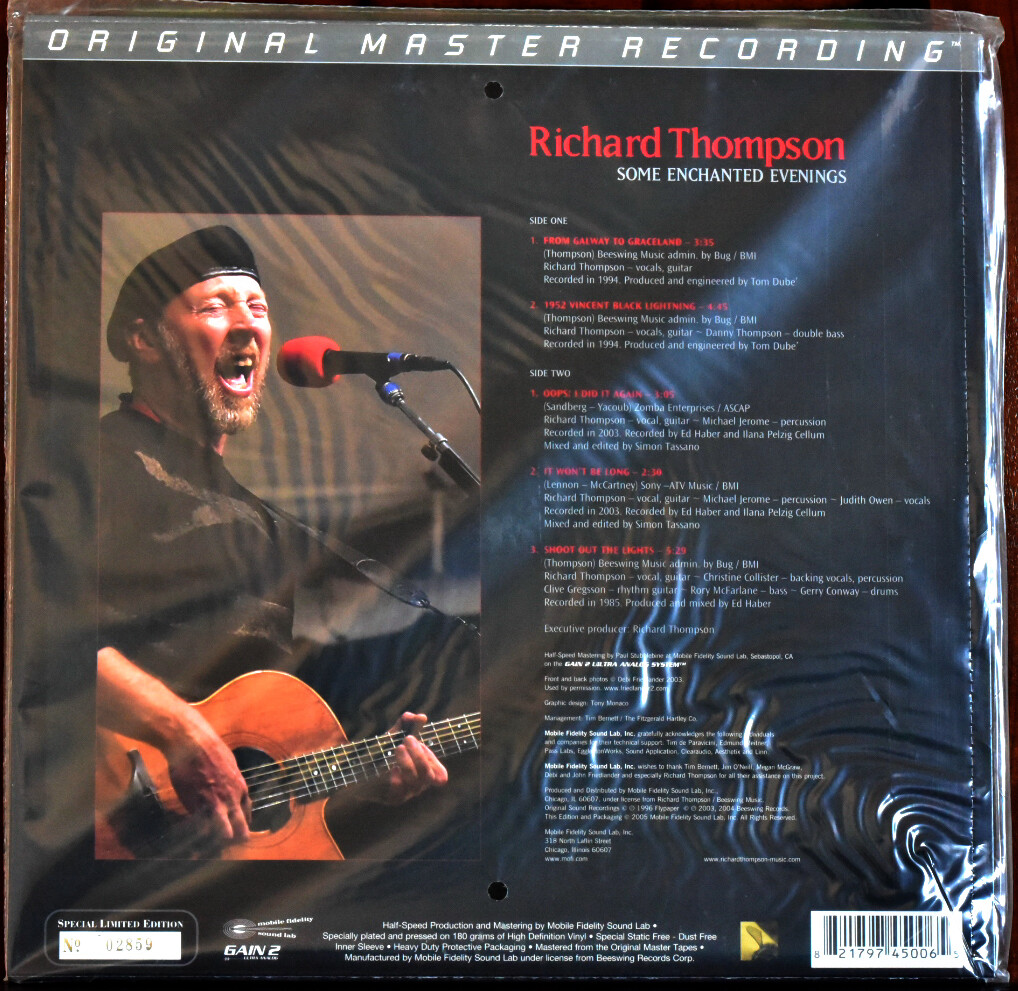 MFSL 45006 Half Speed Richard THOMPSON 