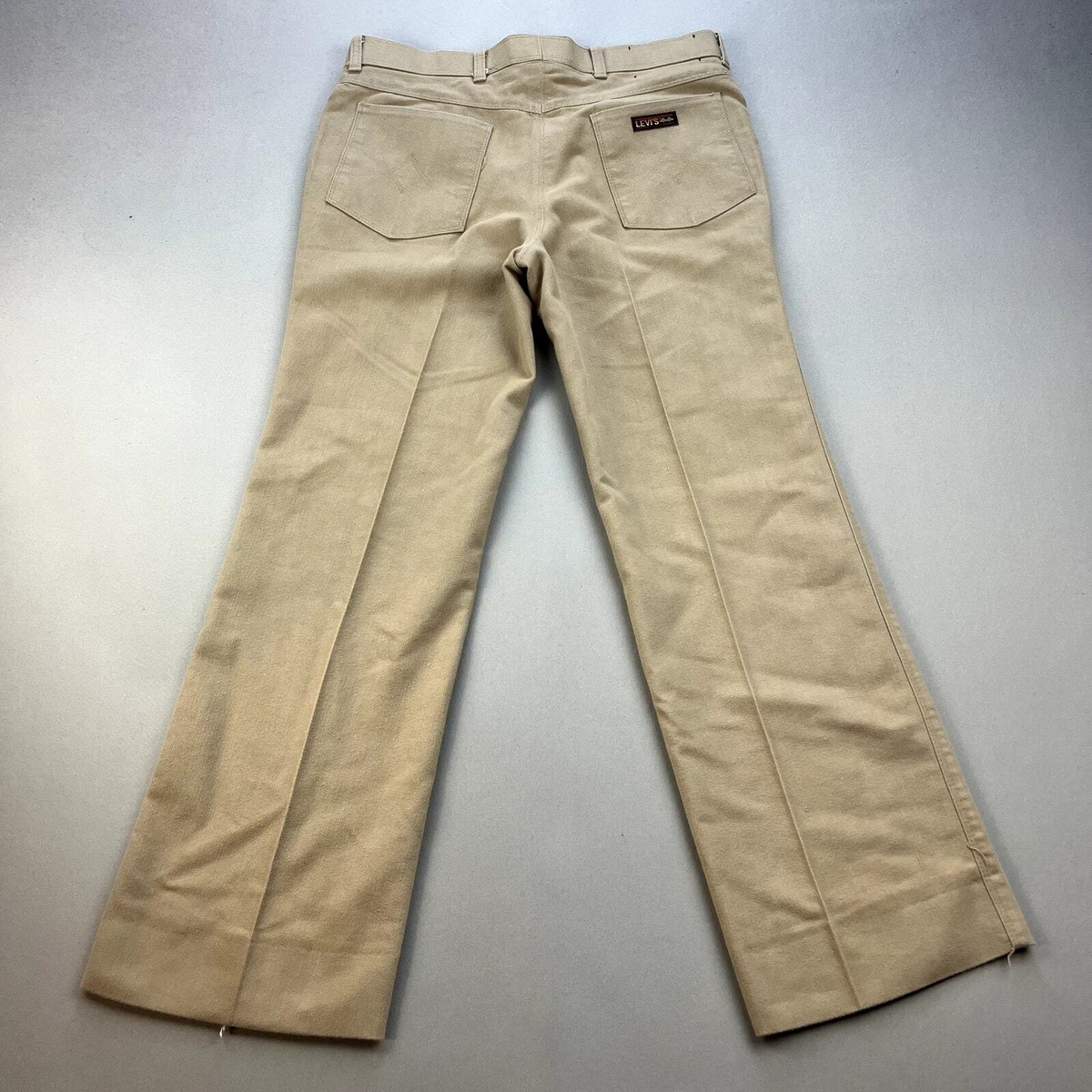 Levi's action slacks 34×30 Vintage Levis Action Slacks Pants Mens 34 Tan Chino Khaki