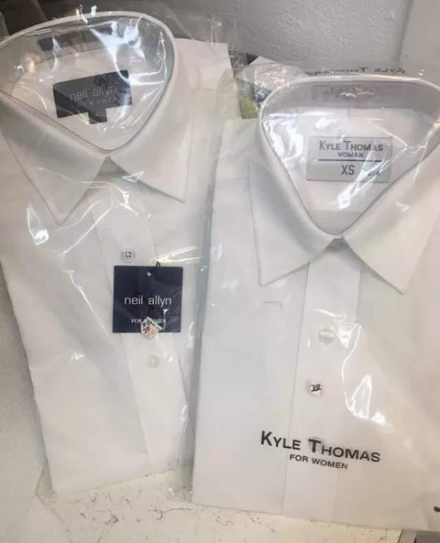 White Shirt Ladies Size 16 eBay