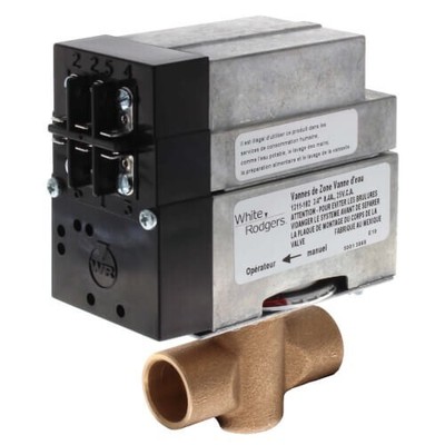 White-Rodgers 1361-102 3/4" Hydronic Zone Valve
