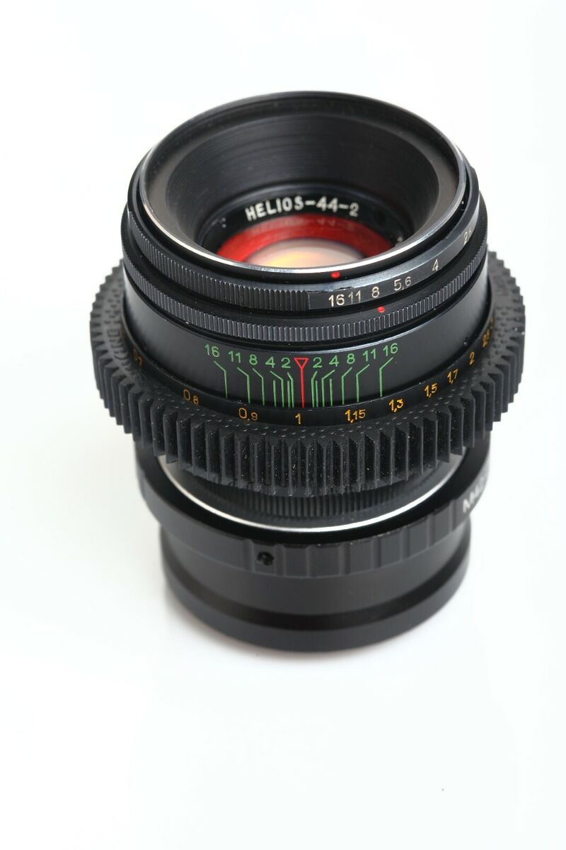 Anamorphic flare & Bokeh Lens 58 mm / F2 Helios 44-2 Mod Anamorphic flare & Bokeh Lens 58 mm / F2 Helios 44-2 Mod