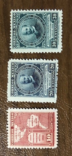 Mexico Stamps Sc 658-665 Mint Hinged 1926 Complete Postage Set - Picture 4 of 7