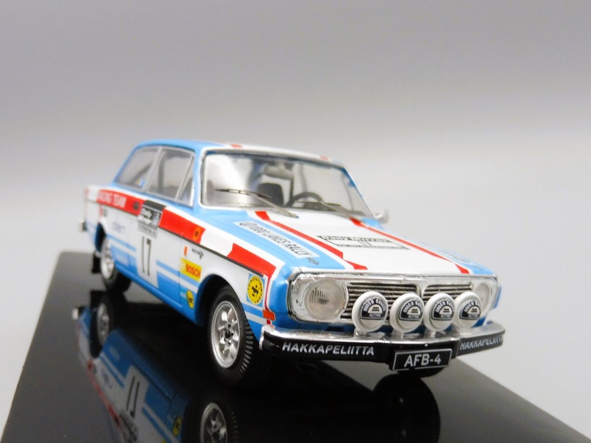 Miniature Volvo 142 Rallye 1972 N°17 - IXOMODELS 1/43 - Réf. IXORAC426.22 - Neuf