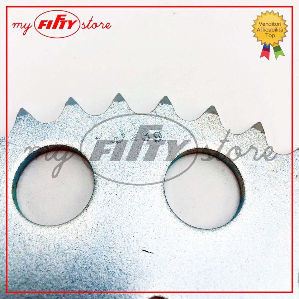 COURONNE 52 DENTS Trou Central 104mm Motobécane Mobylette EUR 29,00 - FR