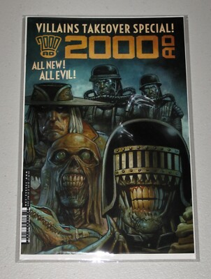 2000 AD Villains Takeover Special 2019 Near Mint in Mylar! 8 pix SUPER Packaging