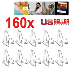 160x USA Trading Card Stands Most Durable Large Size Display Coins Cards Holder