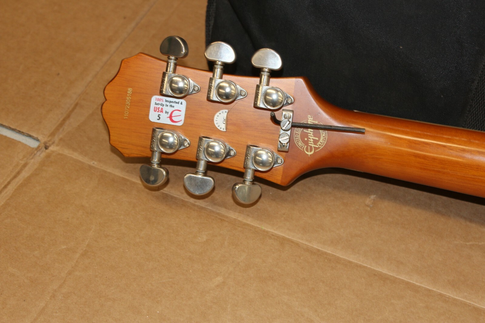 Epiphone Les Paul Plustop Pro Fx Vintage Sunburst Floyd Rose Trem Factory 2nd For Sale Online Ebay