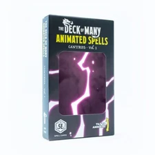 Hit Point Press The Deck of Many: Animated Spells 5e: Cantrips - 31 Tarot Cards