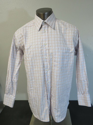 Mens ARCO Dress Shirt Sz 44 17 1/2 Long 