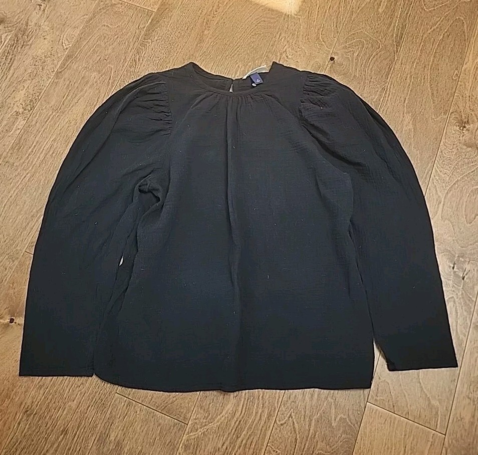 Universal Thread Black Medium 100% Cotton Top Wit… - image 1