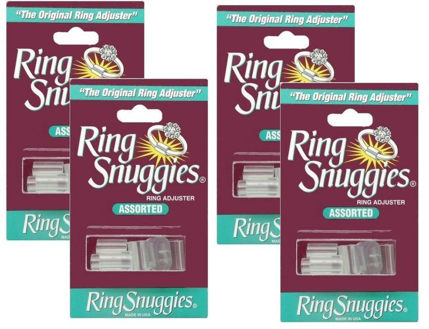 Ring Snuggies USA Ring Adjusters Sizers Jewelry 6 Pack ORIGINAL NON