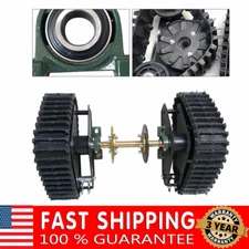 Pair Go Kart ATV UTV Buggy Quad Rear Wheel Snow Rubber Sand Tracks Snowmobile
