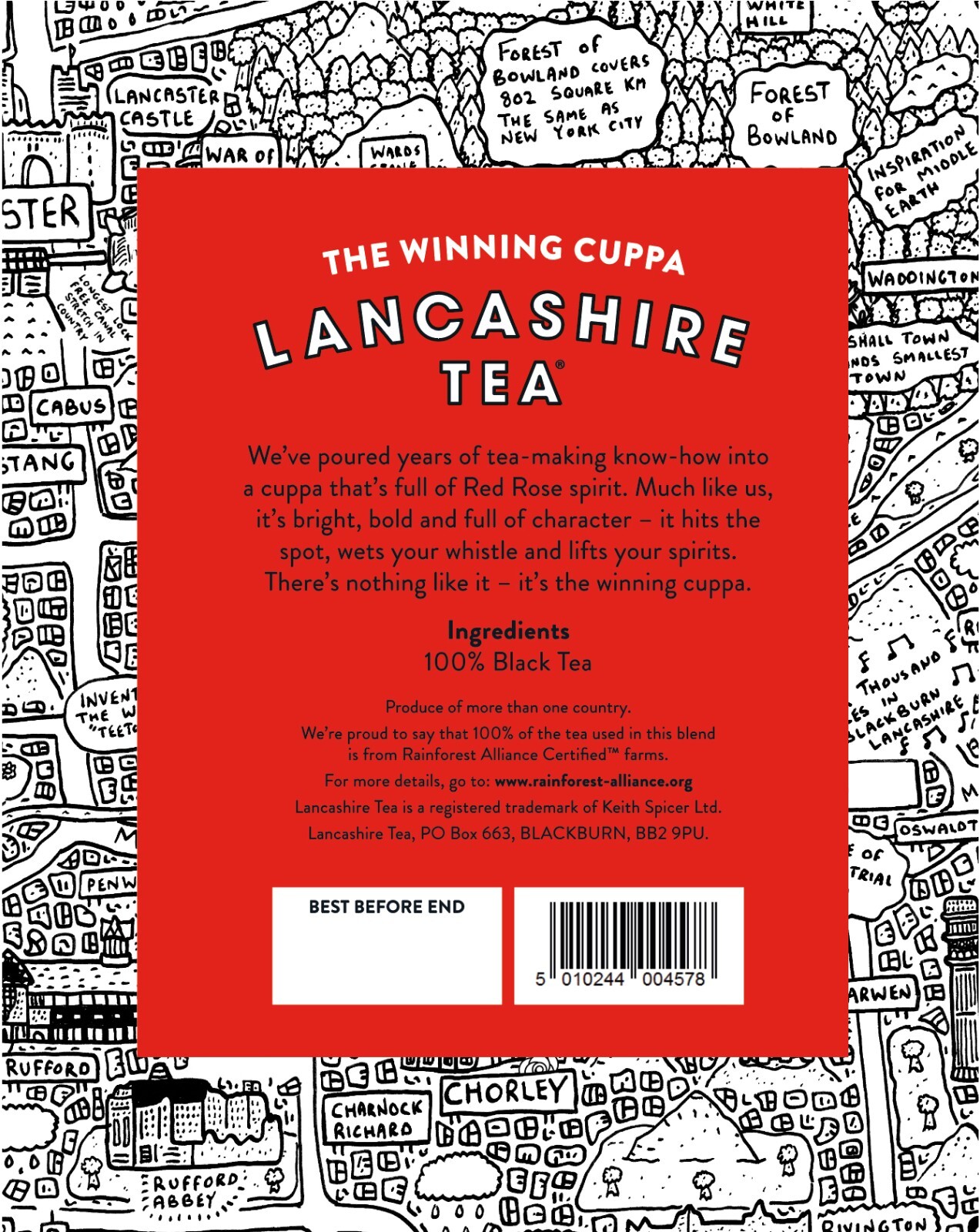 Lancashire Tea Bulk Pack 1100 Biodegradable Black Tea Bags eBay