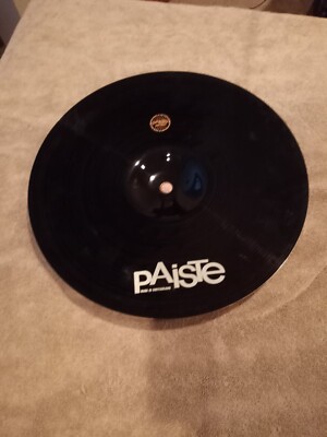 PAISTE 12'' 900 COLOR SOUND SERIES SPLASH CYMBAL - BLACK