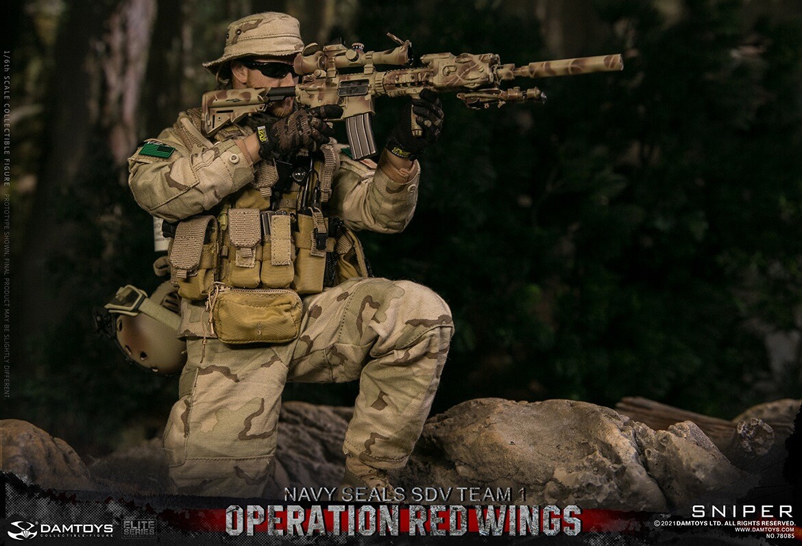 DAMTOYS DAM 78085 1/6 Operation Red Wings Seal Carrier Sniper 