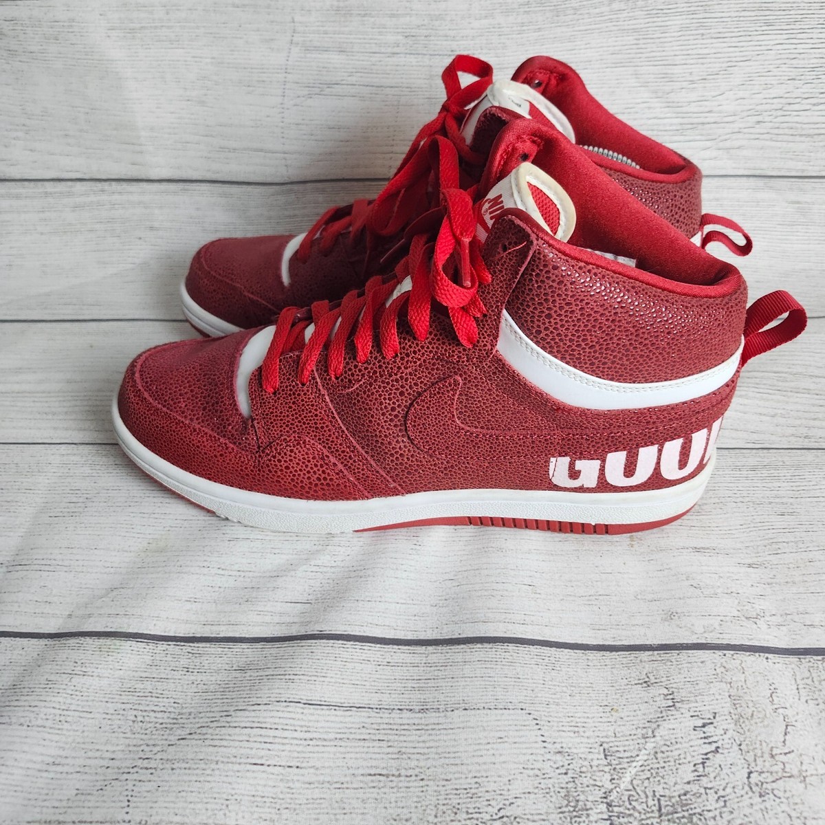 NIKE × GOODENOUGH × FRAGMENT COURT FORCE Nike Court Force SP Fragment Design GOODENOUGH Mens Sneakers Red
