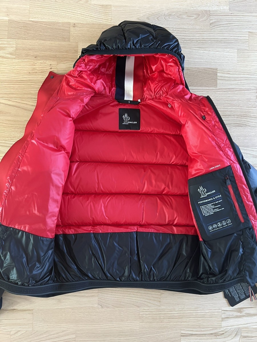 MONCLER GRENOBLE Hintertux Puffer Jacket - Sz.2/Medium - Black | eBay