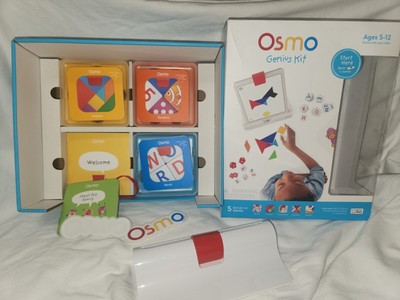 Osmo Genius Kit Learning Games Words Numbers Tangram
