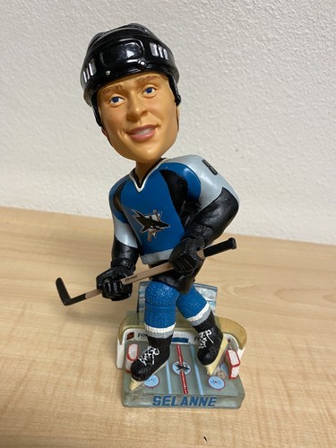 Teemu Selanne San Jose Sharks Bobblehead Forever Collectibles 219/5008 FREE SHIP - Picture 3 of 16
