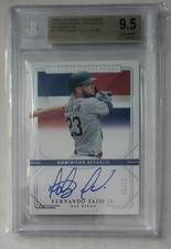 2020 National Treasures International Auto Fernando Tatis Jr. Auto /99 BGS 9.5