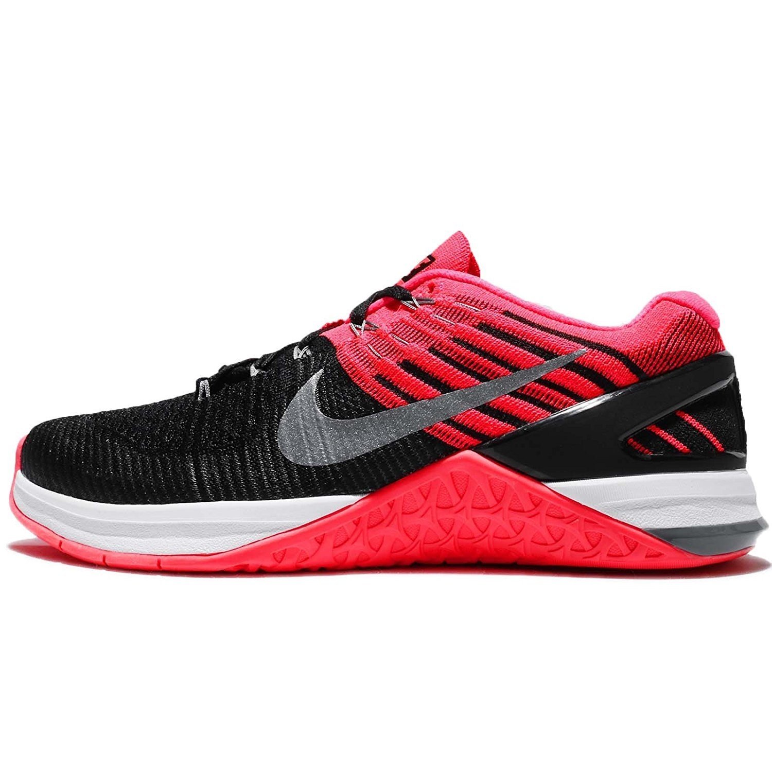 NIKE Women's Wmns Metcon DSX Flyknit, Black/Cool Grey-Hyper Punch, 7 M US NIKE Women's Wmns Metcon DSX Flyknit, Black/Cool Grey-Hyper Punch, 7 M US