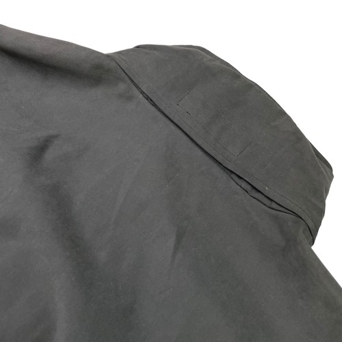 Sanyo Men’s Packed Hood Lined Overcoat Black • Large - Picture 4 of 9