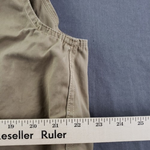 Gilet da Pesca Famoso in Mondo Uomo XL Kaki Tasche Pesca Sanforizzato Super Deluxe - Foto 11 di 12