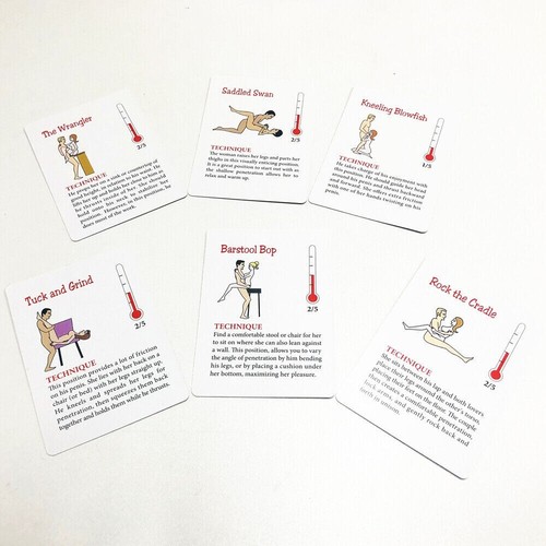Sex Cards Game Adult Sexual Position Couples Foreplay Fun A Year of Sex! - Picture 4 of 4