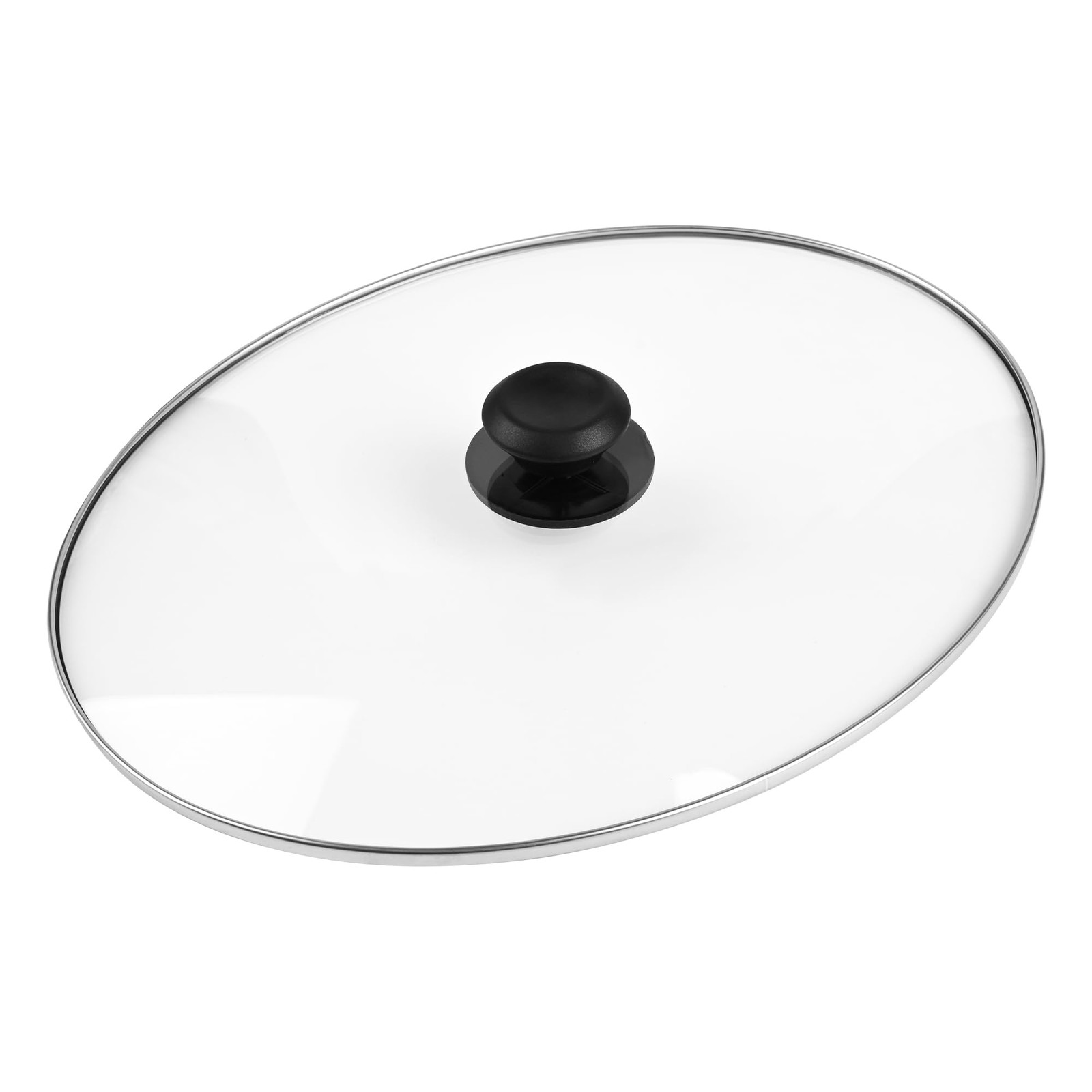 Oval Glass Lid 7 Quart , Fits For Crock Pot 7qt Slow Cooker SCV700SS and for ...