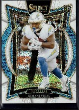 2024 Panini Select #15 Kimani Vidal White Sparkle Prizm