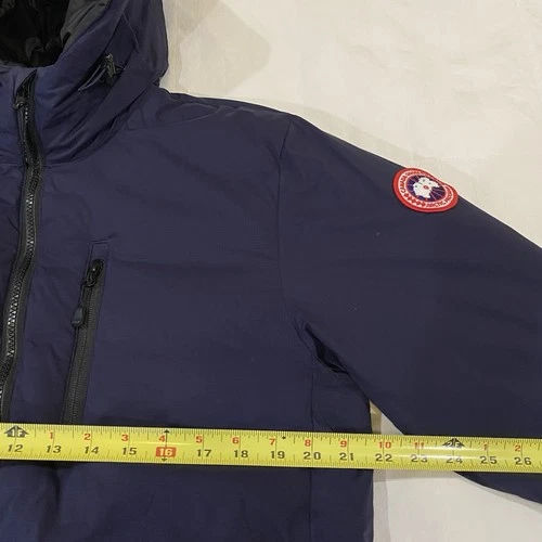 Canada Goose Lodge Hoody - Excellent - Mens Medium - Atlantic Navy - MSRP $950 image 9