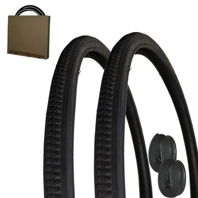 2x Kenda K-103 Reifen 32-630 27x1 1/4 schw. Fahrradreifen Bereifung m/o Schlauch