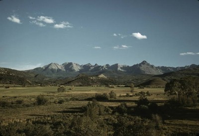Farmland in the vicinity of Mt Sneffels Ouray County Colorado Old Photo 4