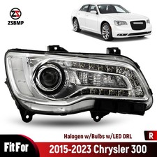 For 2015-2023 Chrysler 300 Chrome Halogen Hea...