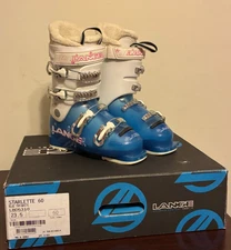 Lange Women’s Starlette 60 Ski Boots Mondo Size 23.5 US 5 EXCELLENT